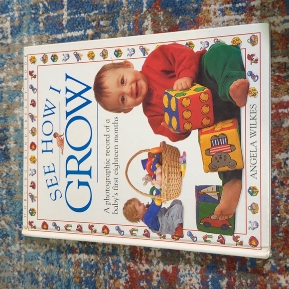 🐢Vintage Angela Wilkes See How I Grow Hardback Book (1994) - Used - Picture 1 of 6